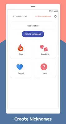 Name style fire  Nicknames android App screenshot 2