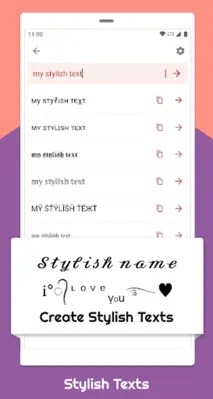 Name style fire  Nicknames android App screenshot 8